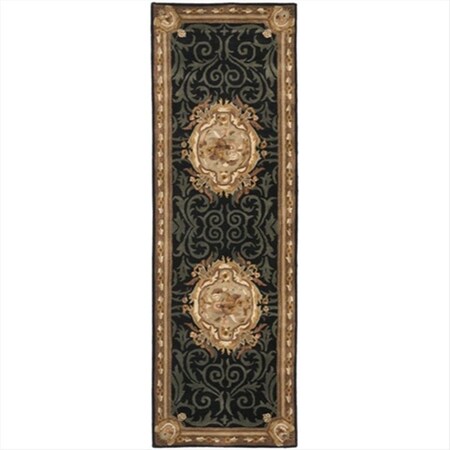 Safavieh 2 ft. - 6 in. x 8 ft. Runner- Traditional Empire Assorted Hand Tufted Rug EM414B-28